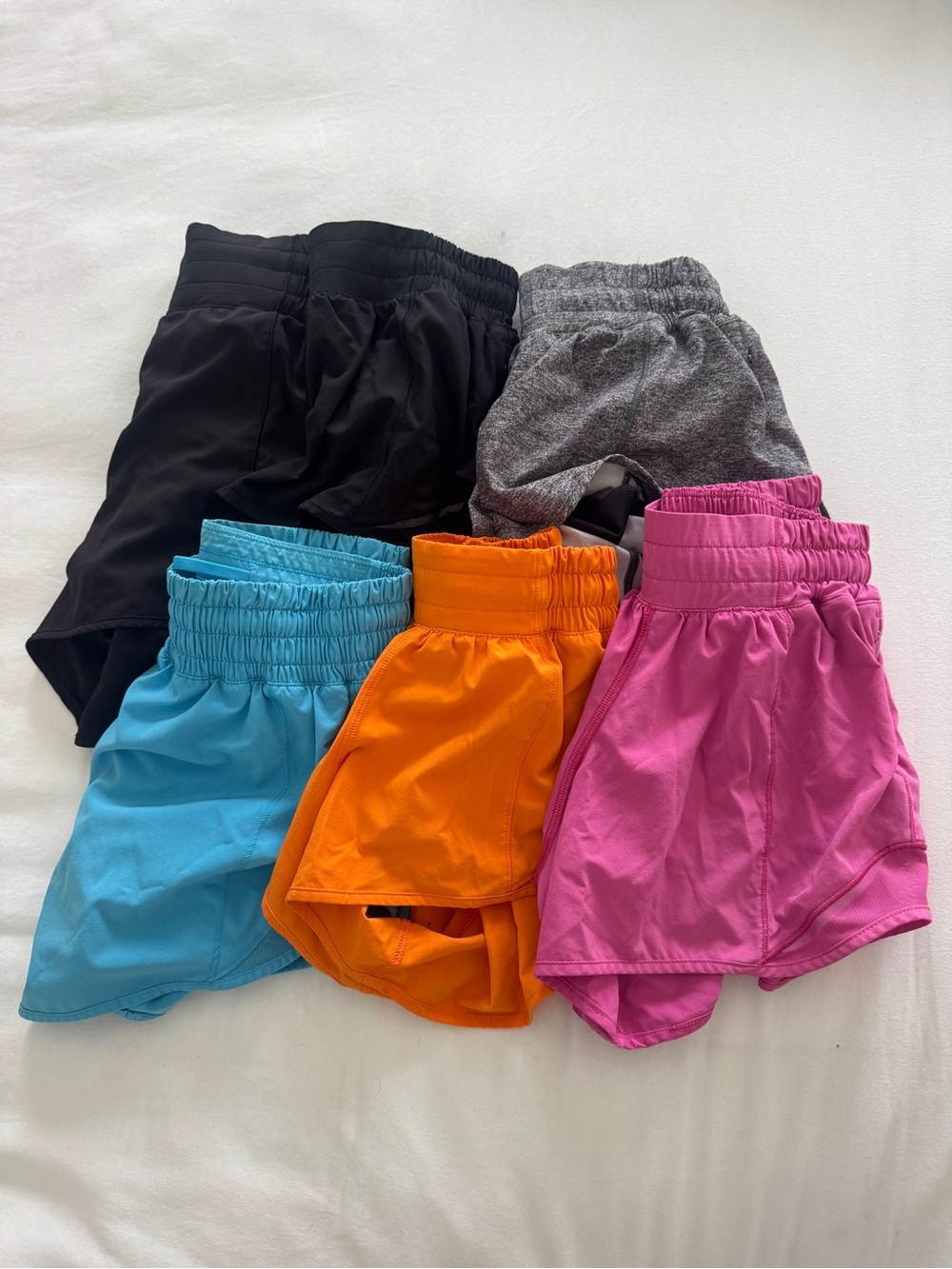 lululemon athletica Women's Athletic Shorts - Black, Gray, Blue, Orange, Pink